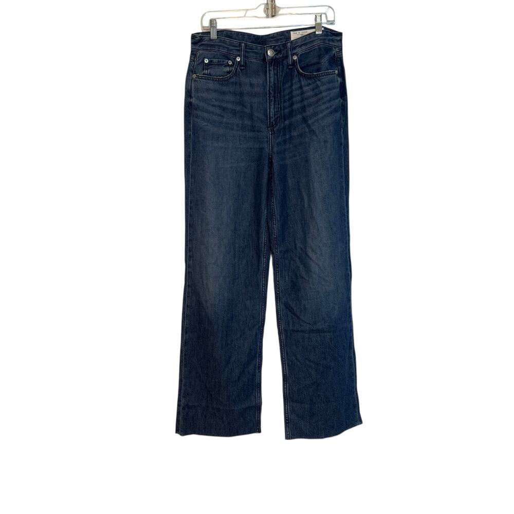 Rag & Bone Women's Featherweight Logan Jeans Wide Leg Randie Size 27 NWT - Picture 6 of 15